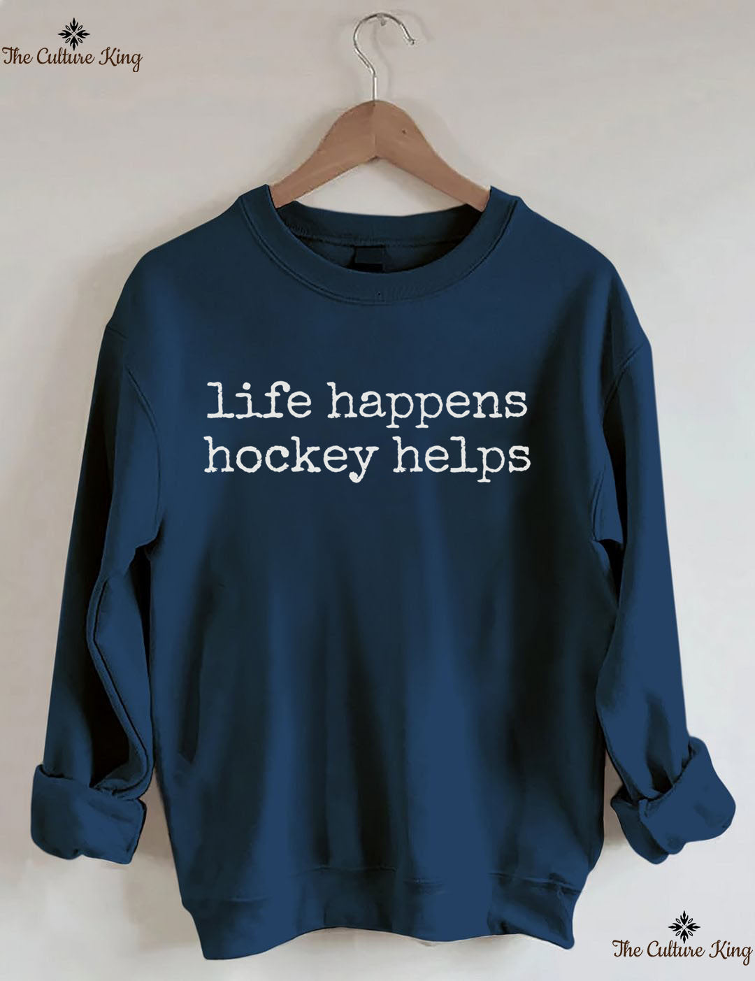 Life Happens Hockey Helps Sweatshirt