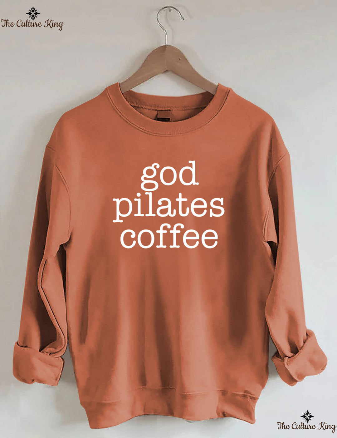 God coffee pilates Sweatshirt
