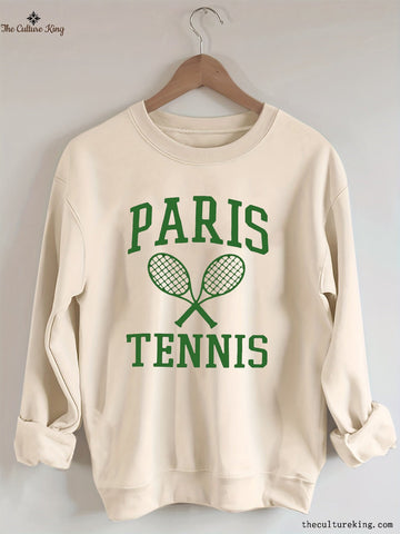 Paris Tennis Sweatshirt