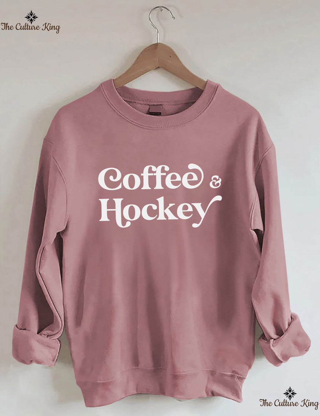 Coffee and Hockey  Sweatshirt