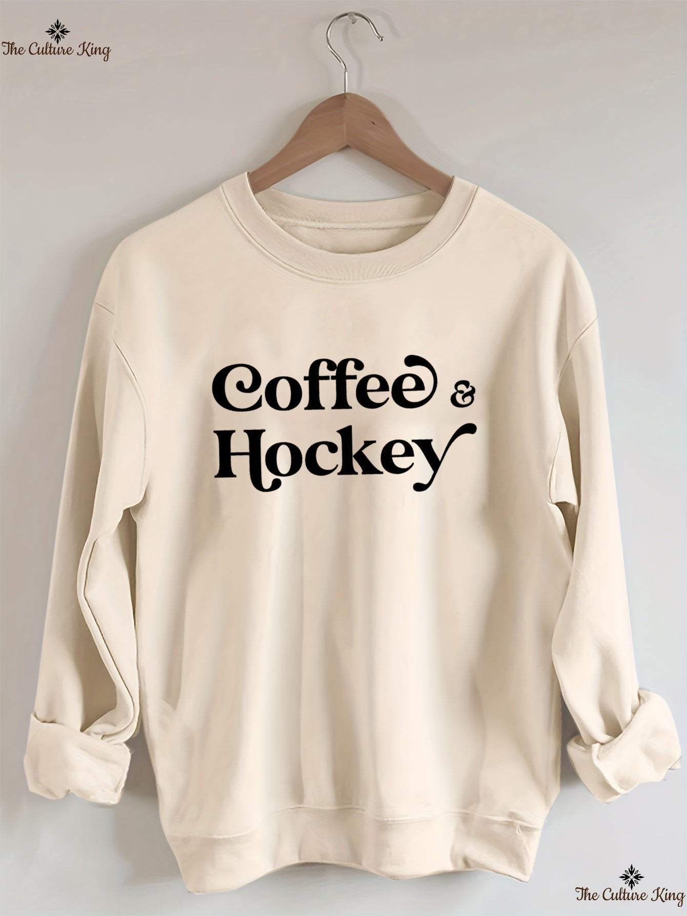 Coffee and Hockey  Sweatshirt