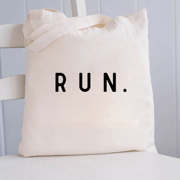 Minimalist Running Tote Bag