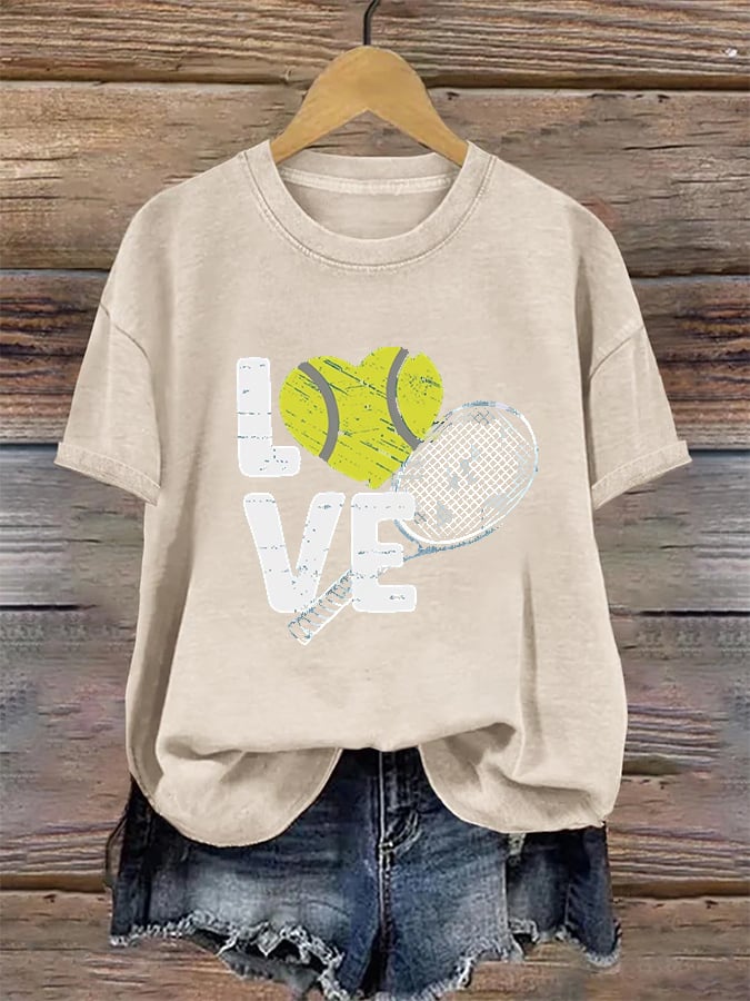 Women's Apres Tennis Print T-shirt