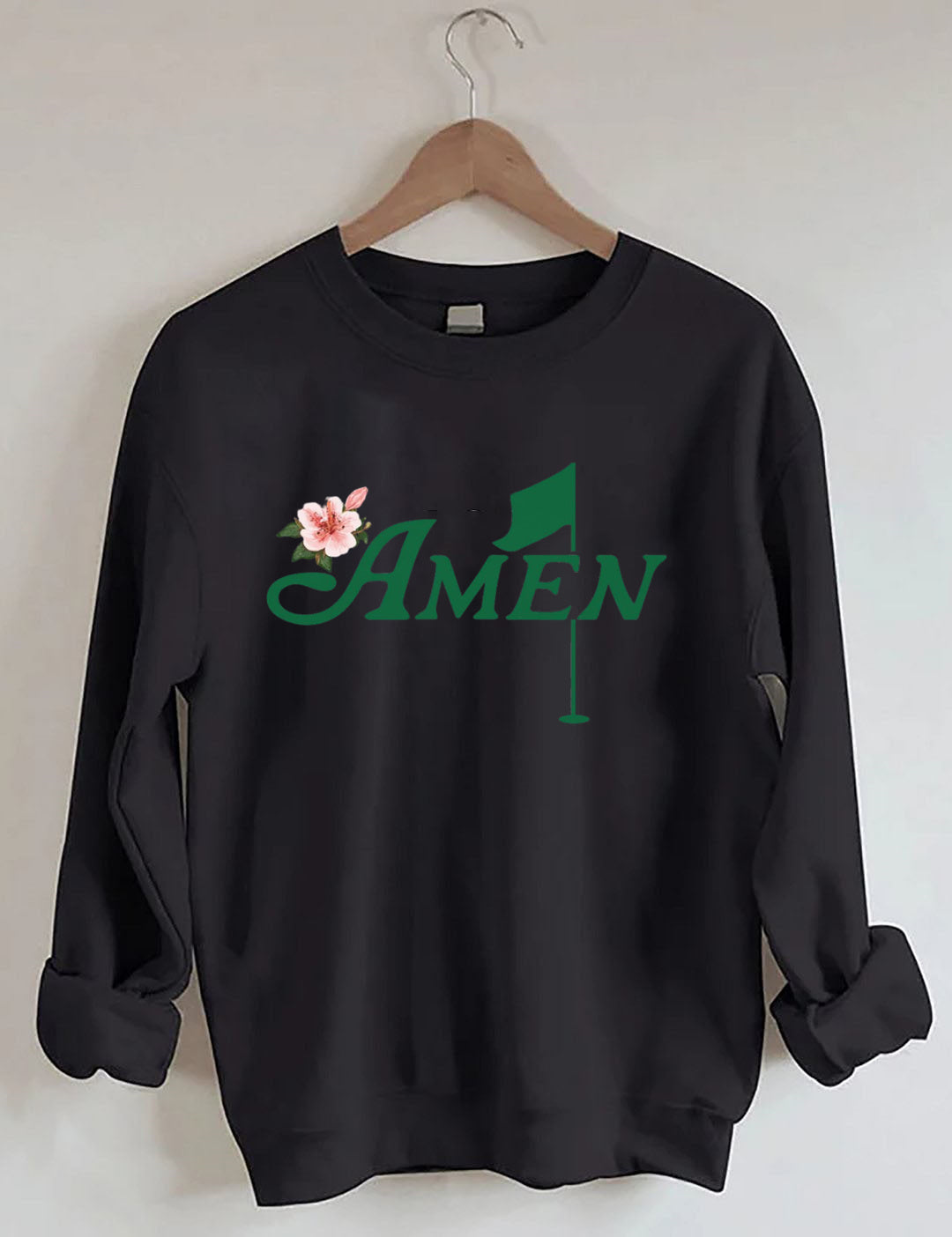 Golf Amen Azalea Pink Golf Tournament Sweatshirt