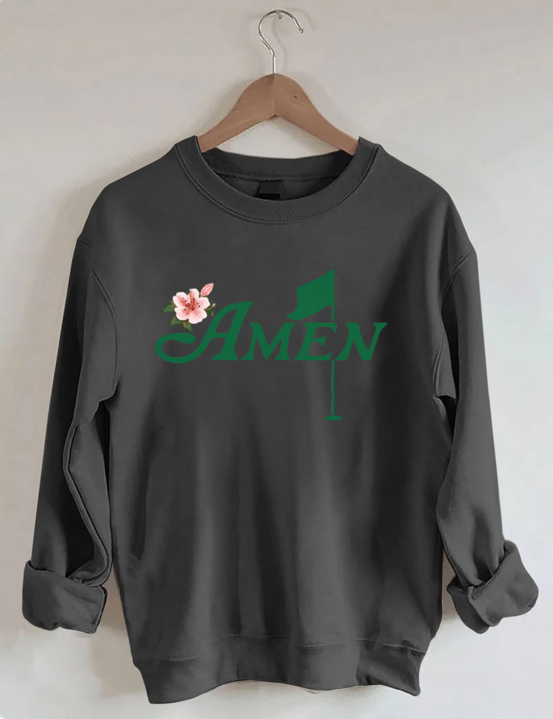 Golf Amen Azalea Pink Golf Tournament Sweatshirt