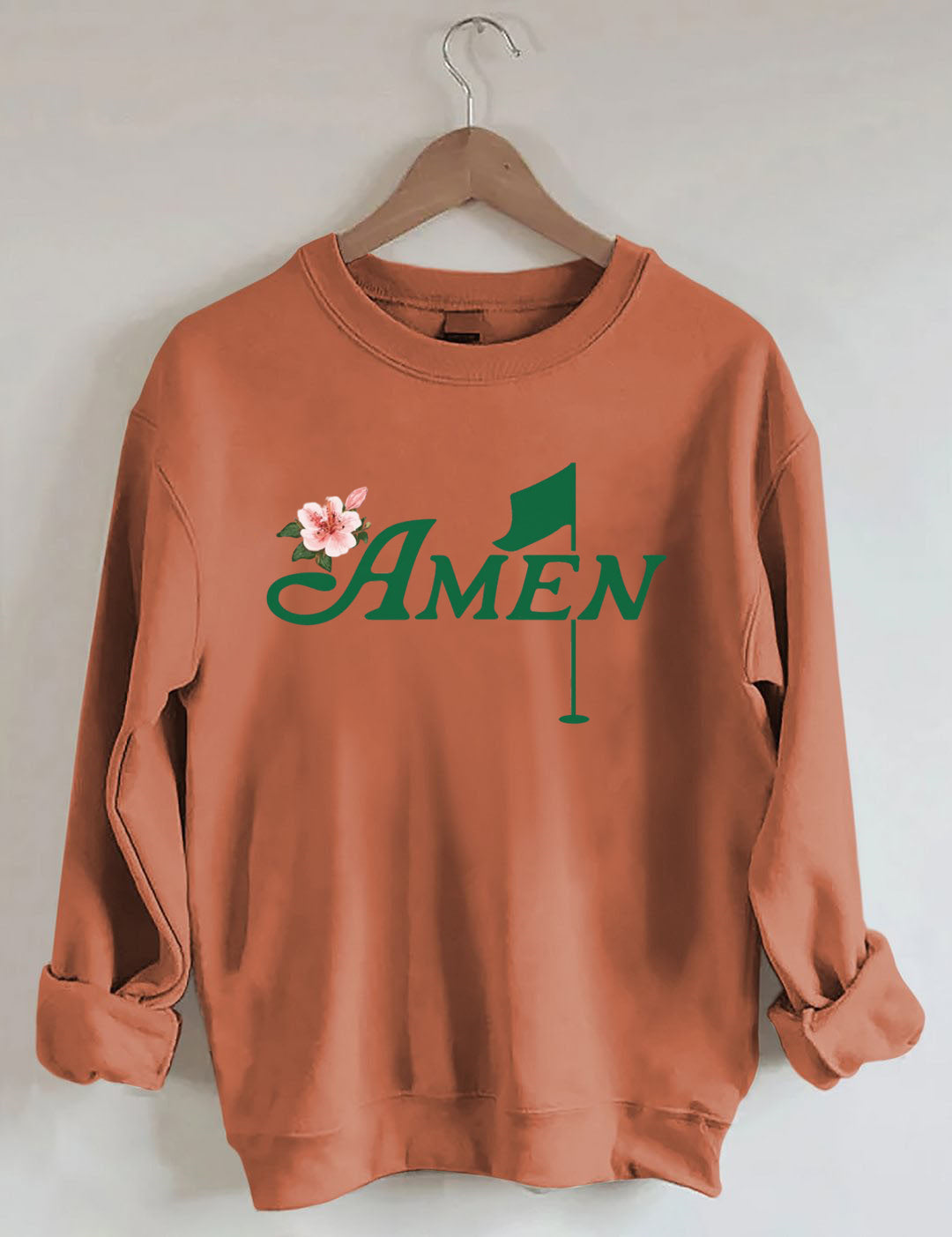 Golf Amen Azalea Pink Golf Tournament Sweatshirt