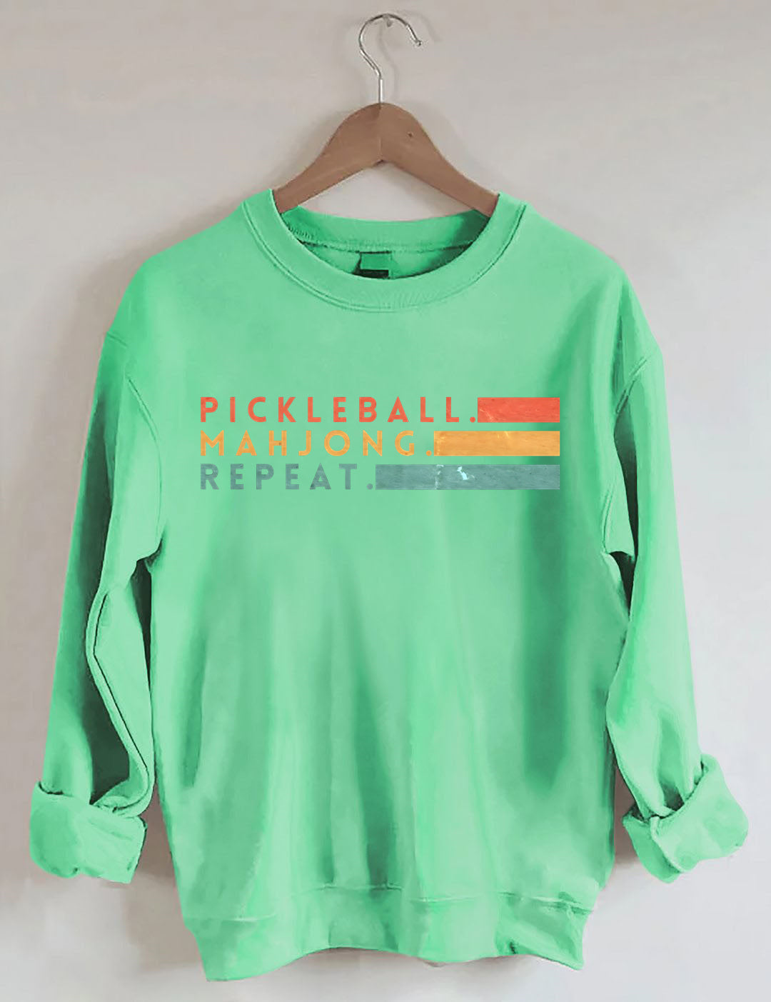 Pickleball Mahjong Repeat Sweatshirt