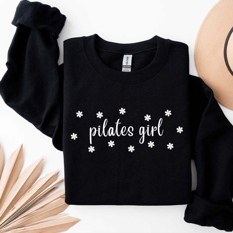Comfort Colors Pilates Girl Dasiy Sweatshirt