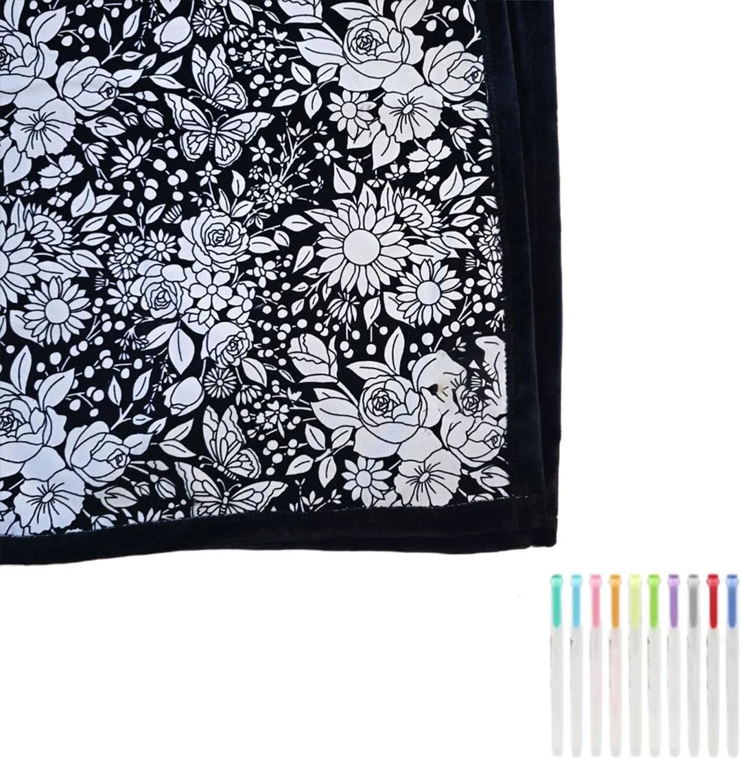 ✨✨Buy 2 Pcs Free Shipping - 🧠The Attention Rebuilder-DIY Coloring Blanket