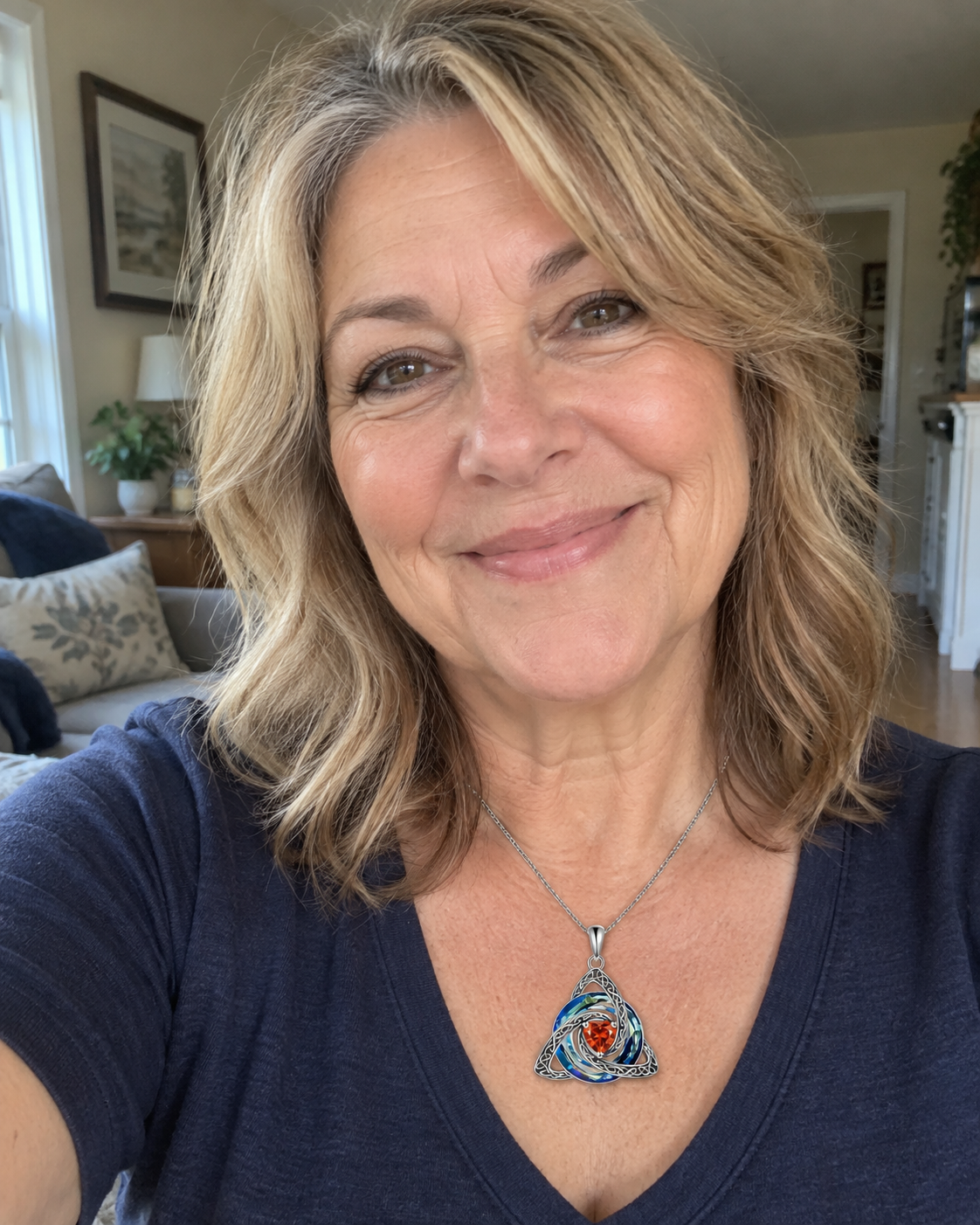 ♾️💖Birthstone Celtic Knot Necklace for Women