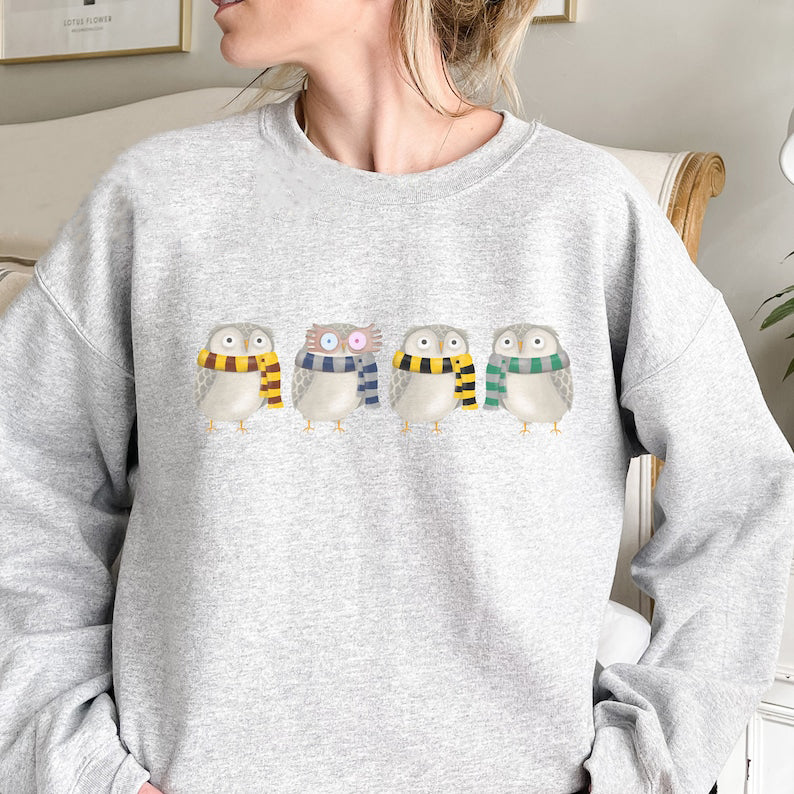 Wizard Houses Owl Sweatshirt