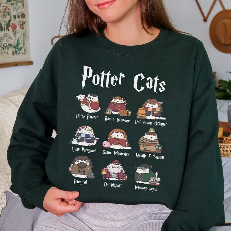 Potter Cats Sweatshirt