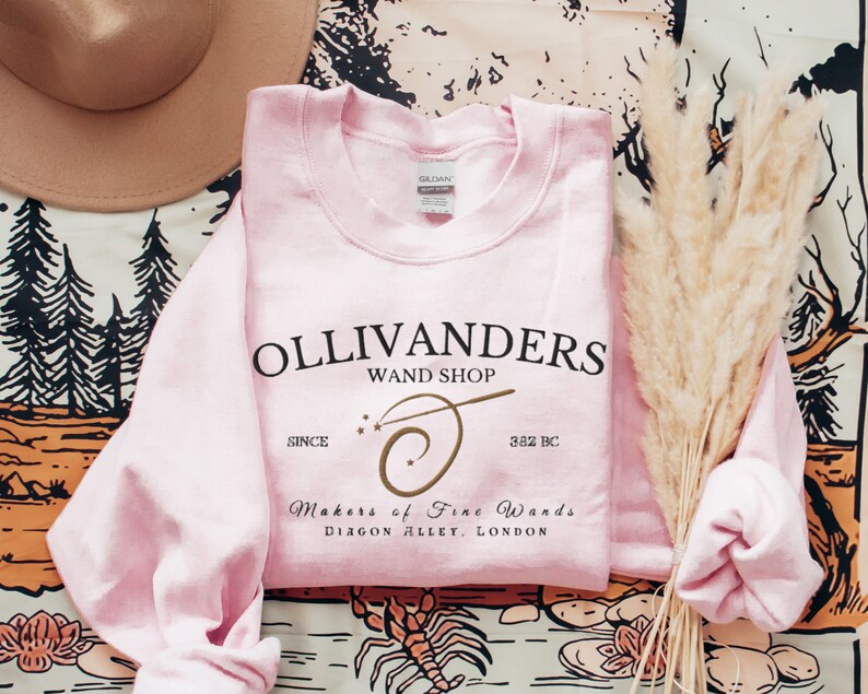 Ollivander's Wand Shop Embroidered Sweatshirt
