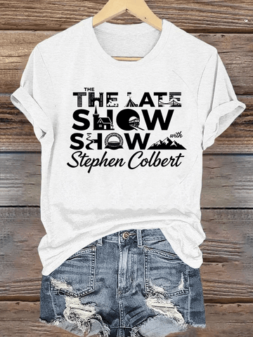 🔥Buy 3 Get 15% Off🔥Women's Retro Last Show Tree Print T-Shirt