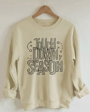 Touchdown Season Football Graphic Sweatshirt