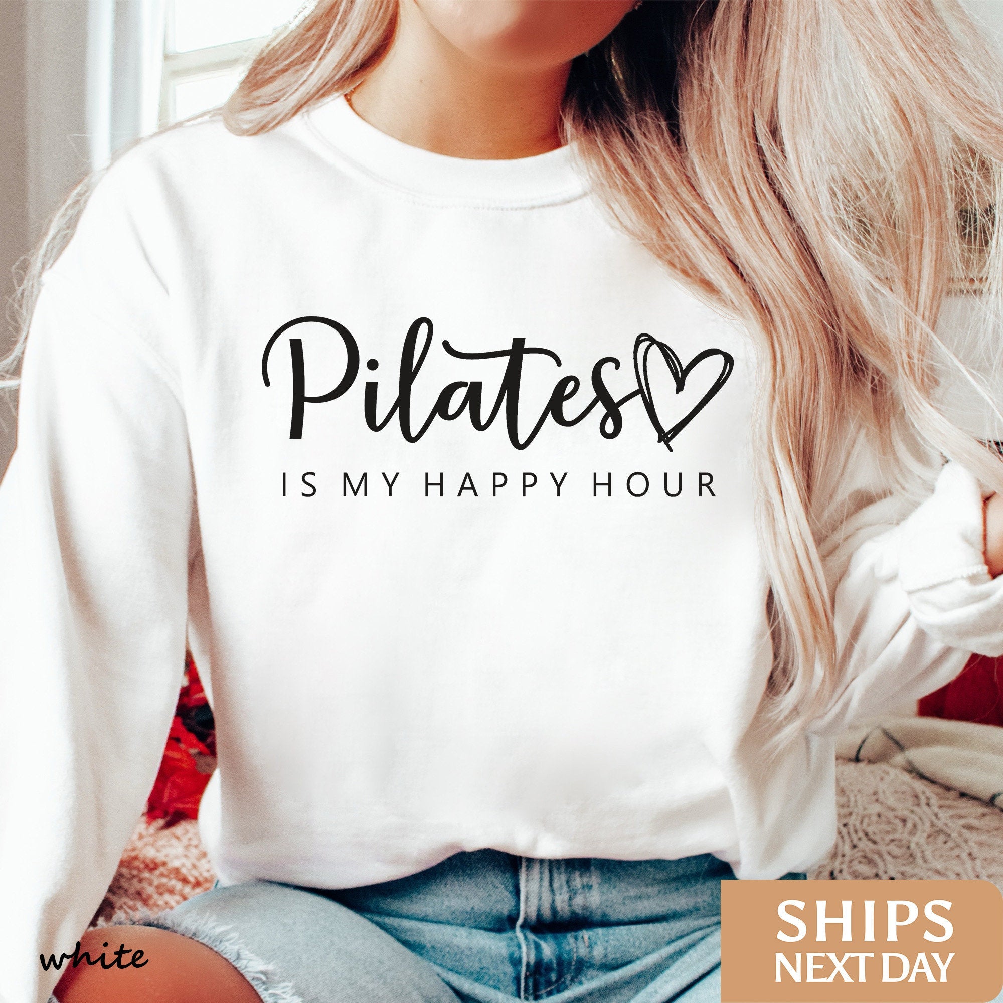 Pilates is My Happy Hour Sweatshirt